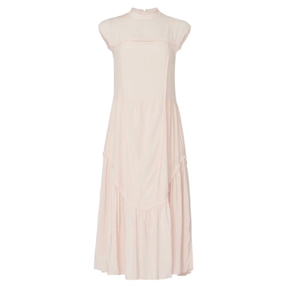 See by Chloé Pink High Neck Dress - Picture 4 of 8